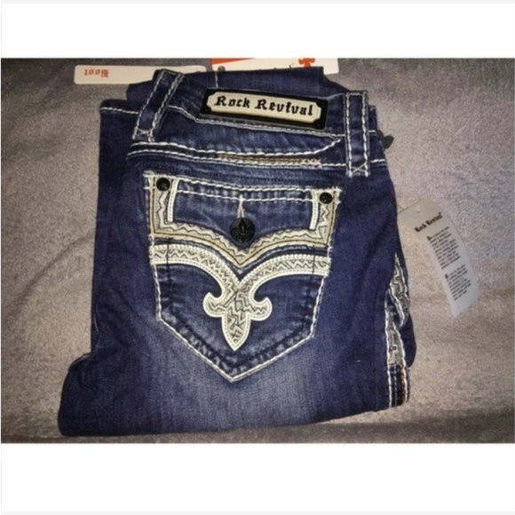 Rock Revival Denim - NWT Women's Rock Revival Boot Cut Jeans Size 32